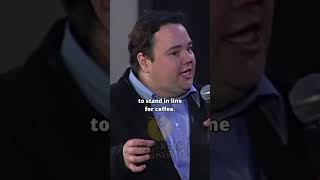 John Pinette  Line at Starbucks 2004 shorts standupcomedy comedyshorts classic comedy [upl. by Westley]