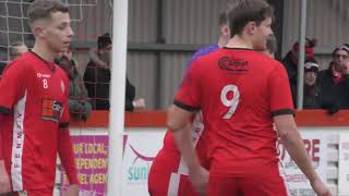 Wisbech Town FC v AFC Mansfield  130124  UCL  Wisbech goals only [upl. by Adnaugal]