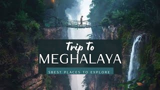 Meghalaya Trip  5 best places to Explore  Tourist places Attractions Activities and Culture [upl. by Aiouqahs675]