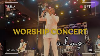 WORSHIP CONCERT VLOG ft Nathaniel Bassey  mini grwm being in a choir [upl. by Rauscher]