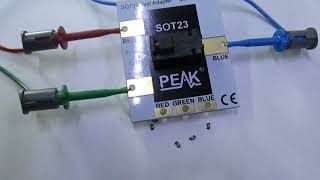 SOT23 Transistor testing  the easy way [upl. by Notak]