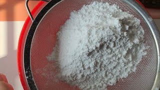 icing sugar in just 1 minute  How to make icing sugar  যেভাবে আমি আইসিং সুগার বানিয়ে সংরক্ষণ করি [upl. by Opalina]