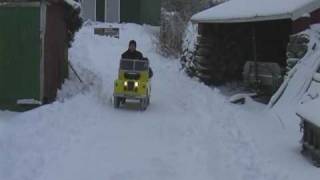 Toylander driving in snow [upl. by Cirilla102]