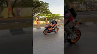 REAKSI RIDER MOGE DIGEBER ZX25R 🥲 [upl. by Goeger]