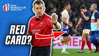 Nigel Owens dissects Johan Deysels tackle on Antoine Dupont  Whistle Watch [upl. by Faubert]