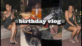 BIRTHDAY VLOG GRWM makeup dinner clubbing friends etc [upl. by Potter]