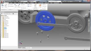 Inventor PLTW Train Assembly Tutorial [upl. by Roldan670]