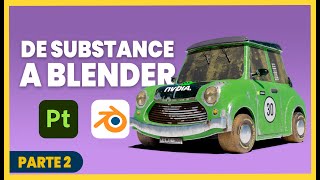 Texturas desde Substance Painter a Blender con UDIMS  Parte 2 [upl. by Einatsed]