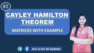 Cayley hamilton Theorem matrices With example in hindi [upl. by Ofelia]