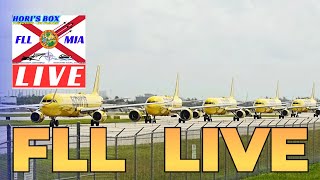 🔴 LIVE  Plane Spotting at Fort LauderdaleHollywood International Airport FLL [upl. by Sivraj]