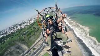 ✰ Volar Parapente en la Costa Verde  Parapente Lima ◄◄ [upl. by Curkell]