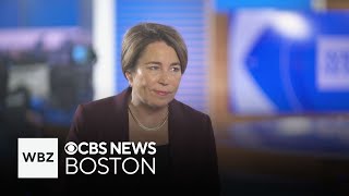 Gov Maura Healey on plan to protect Massachusetts from climate change [upl. by Yelrebma]