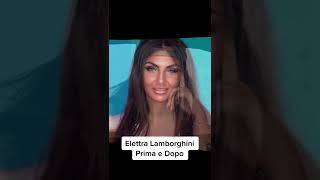 ELETTRA LAMBORGHINI PRIMA E DOPO [upl. by Kessler]