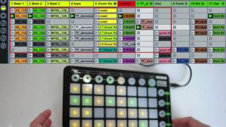 Novation Launch Pad for Ableton First Look [upl. by Tarton283]