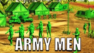 ARMY MEN Game Plastic Green Army Men Battle Simulator Army Men RTS Gameplay  TBT Ep 1 [upl. by Owain976]