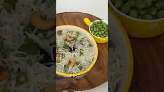 Peas pulao detailed recipe in long video annamsrecipes [upl. by Llerol]