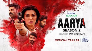 Hotstar Specials Aarya S2  Official Trailer  Ram Madhvani  Sushmita Sen  10th Dec [upl. by Sanoy364]