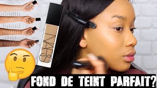 JE TESTE LE NOUVEAU FOND DE TEINT DE NARS  COMMENT TROUVER SA TEINTE DE FDT [upl. by Ailene660]