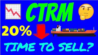 CTRM STOCK NEWS  CTRM MASSIVE OFFERING  CASTOR MARITIME TIME TO SELL [upl. by Aynosal]