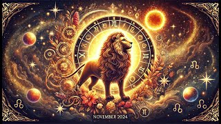 HOROSKOP 🦁LEV🦁 listopad 2024  ❤LÁSKA VZTAHY 💰PRÁCE amp FINANCE🤑 [upl. by Lorine994]