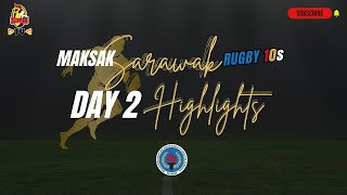 DAY 2 CUP FINAL SHORT HIGHLIGHTS MAKSAK SARAWAK RUGBY 10s 2024  sarawakrugbyunion malaysiarugby [upl. by Bolte212]