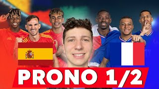 🏆 MON PRONOSTIC POUR FRANCE  ESPAGNE  12 EURO 2024   Mon 11 Type des 14 [upl. by Ahsinna598]