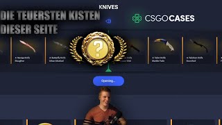 Ich öffne die TEUERSTEN Kisten auf CSGOCASES  VoTE [upl. by Savdeep]