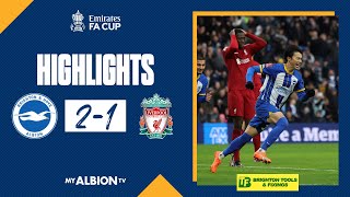 FA Cup Highlights Albion 2 Liverpool 1 [upl. by Franza]