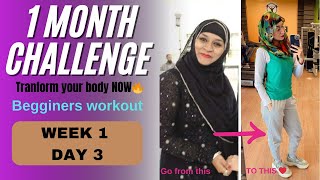 Beginners Weight Loss ExercisesHome SeriesWeek1 Day3 [upl. by Lyford991]