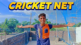 CRICKET NET KAISE LAGAYE  HOW TO CRICKET NET 🥅  SOLO CRICKETER [upl. by Leroj396]