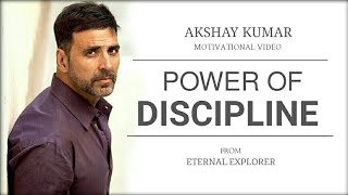 POWER OF DISCIPLINE ft Akshay Kumar  Motivational video  Akshay Kumar Inspirational speech [upl. by Debee]