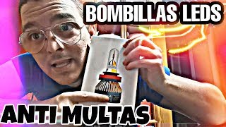 👌🏻 LAS MEJORES BOMBILLAS LEDS PARA TU COCHE  ANTI MULTAS  BOSLLA [upl. by Willner]