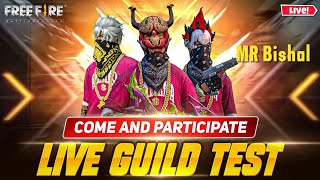 🔴bd server live  ff live Nepal  ff live guild test  Mr Bishal  Nepal live guild test [upl. by Alton]