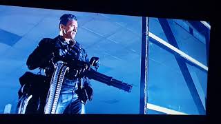 Terminator 2 1991  Minigun Scene HD [upl. by Eniretak]