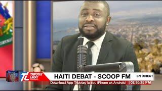 Haiti Debat  SCOOP FM LIVE [upl. by Hnilym]