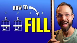 5 ways to add FILLS between CHORDS [upl. by Jerrome701]