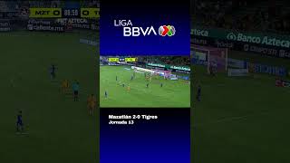 Mazatlán vs Tigres  Resumen Goles  Jornada 13  Liga BBVA MX [upl. by Hsekin577]