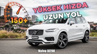 Volvo XC90 T8 RECHARGE 455hp ile İstanbul Ankara İstanbul [upl. by Beshore]