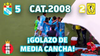 25112023 🏆COPA FEDERACIÓN 🇵🇪 ¡GOLAZO DE MEDIA CANCHA 🥅☄️ SPORTING CRISTAL 52 CANTOLAO CAT 2008 [upl. by Lana]