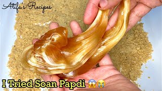 I Tried Soan Papdi For The First Time And The Result is Shocking😱  Atifa’s Recipes [upl. by Alcinia]