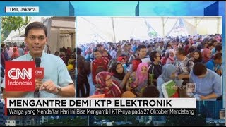 Membeludak Antre demi KTP Elektronik [upl. by Enirac929]