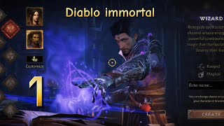 Diablo immortal gameplay part 1 [upl. by Aralomo]