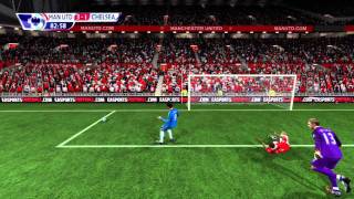 Fernando Torres Miss Man United vs Chelsea  FIFA 11 Edition [upl. by Felicle]