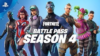 Fortnite  Battle Pass Season 4 Launch Trailer  PS4 [upl. by Ahsiret]