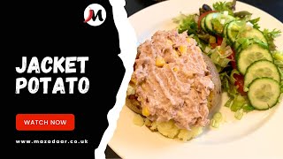 EASY BAKED POTATO RECIPE  JACKET POTATO  MAZADAAR [upl. by Notsgnal212]