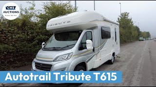 Autotrail Tribute T615  Motorhome Auction [upl. by Reivaxe]