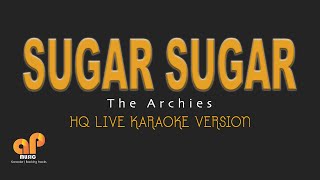 SUGAR SUGAR  The Archies HQ KARAOKE VERSION [upl. by Ailema404]