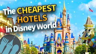 ULTIMATE Guide to Disney Worlds CHEAPEST Hotels — Value Resorts At Disney World [upl. by Eidaj]