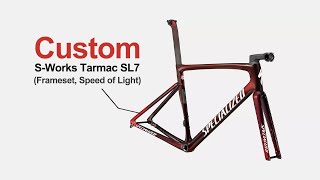 Specialized SWorks Tarmac SL7 FramesetSpeed of Light custom I 스페셜라이즈드 에스웍스 타막 SL7 스피드오브라이트 [upl. by Ahsikit255]