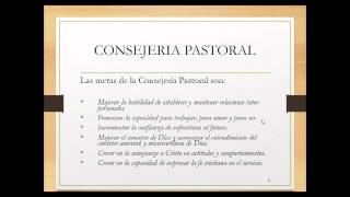 Introducción a la consejería pastoral [upl. by Helmer]